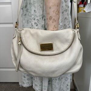 Marc By Marc Jacob’s white leather Crossbody Bag